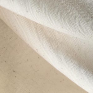 Handwoven Kala Cotton Herringbone Fabric | 45" Wide | 215 GSM