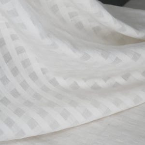 200-count Self-Checkered Bengal Muslin Cotton Fabric | 44" Wide | 90 GSM image 6