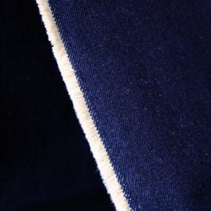 16 oz Indigo-gewaschener Denim-Stoff, 58 Zoll breit, 550 g/m²