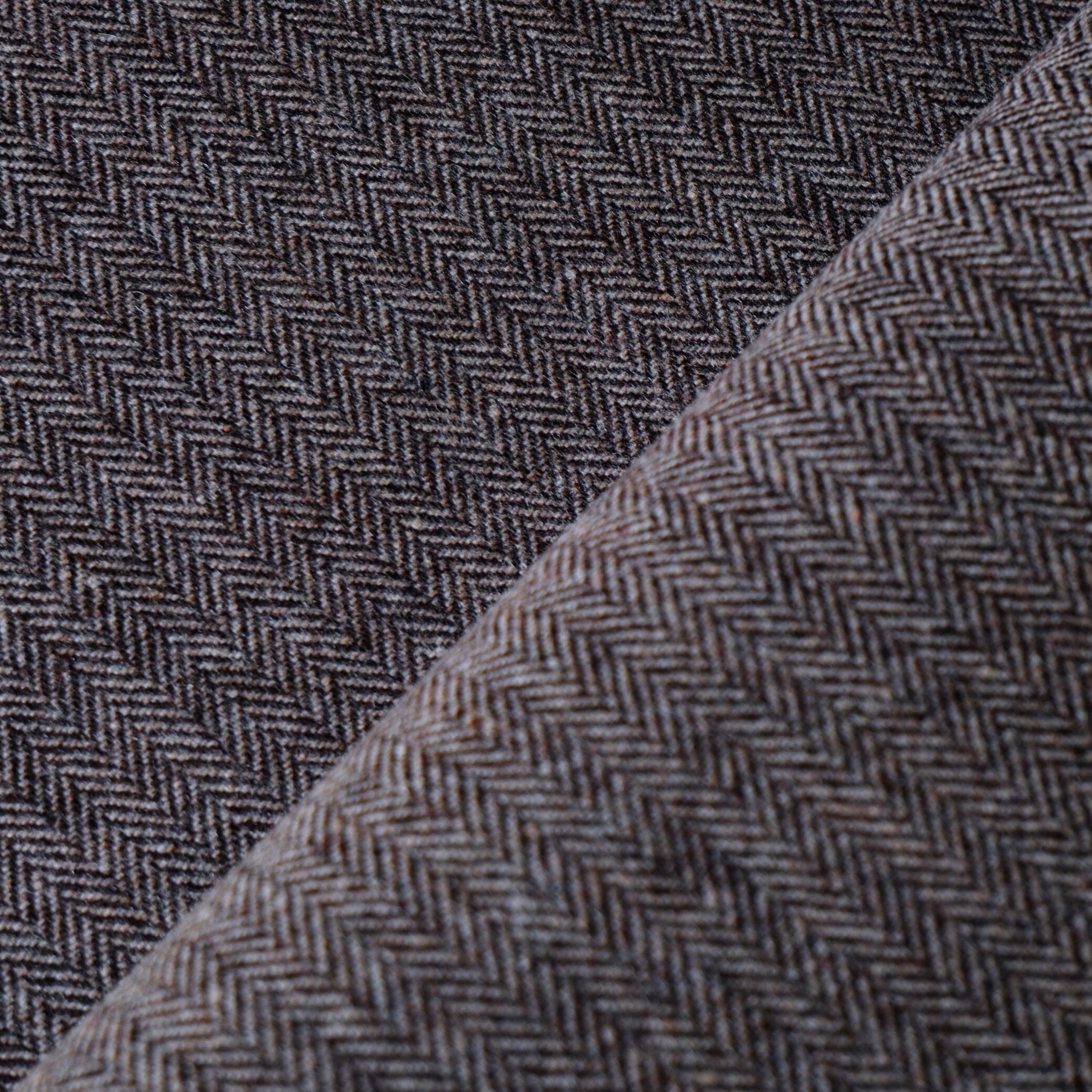 Herringbone Pattern Suit Fabric