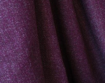 Harris-Style Wool Tweed Fabric, 58" Wide, 420 GSM
