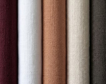 Handwoven Wool-Cotton Blend Slub Fabric | 270 GSM | 50” Wide