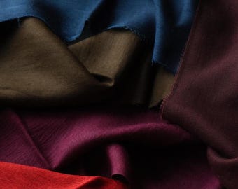 Handwoven Cotton & Silk Blended Fabric | 44” Wide | 137 GSM