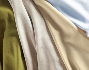 Handwoven Midweight Wool Fabric, 48” Wide, 230–240 GSM