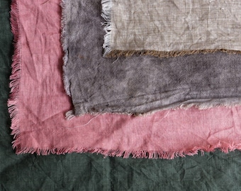 Naturally Dyed Hemp Fabric by the yard, 58" inches wide, 140 GSM