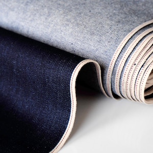 Japanischer Selvedge Denim Stoff - 33 "Breit, 396 G/M (14 oz)