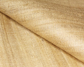 Hand-woven Peace silk by the yard, Eri Silk, Assam Silk, Vegan, Eco-friendly Fabric, 100% Organic Certified Silk, Hypoallergenic, Pure Silk