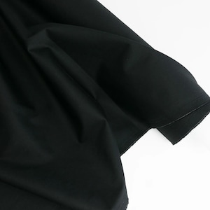 Cotton Poplin Fabric | White, Navy & Black | 58″ Wide, 180 GSM image 6