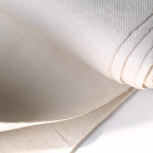 Handwoven Kala Cotton Fabric - 2/2 Twill Weave | 45" Wide | 230 GSM Bild 7