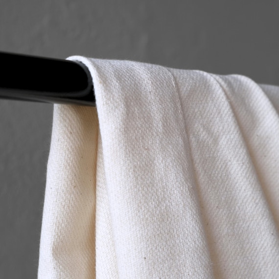 Handwoven Kala Cotton Fabric - 2/2 Twill Weave | 45" Wide | 230 GSM
