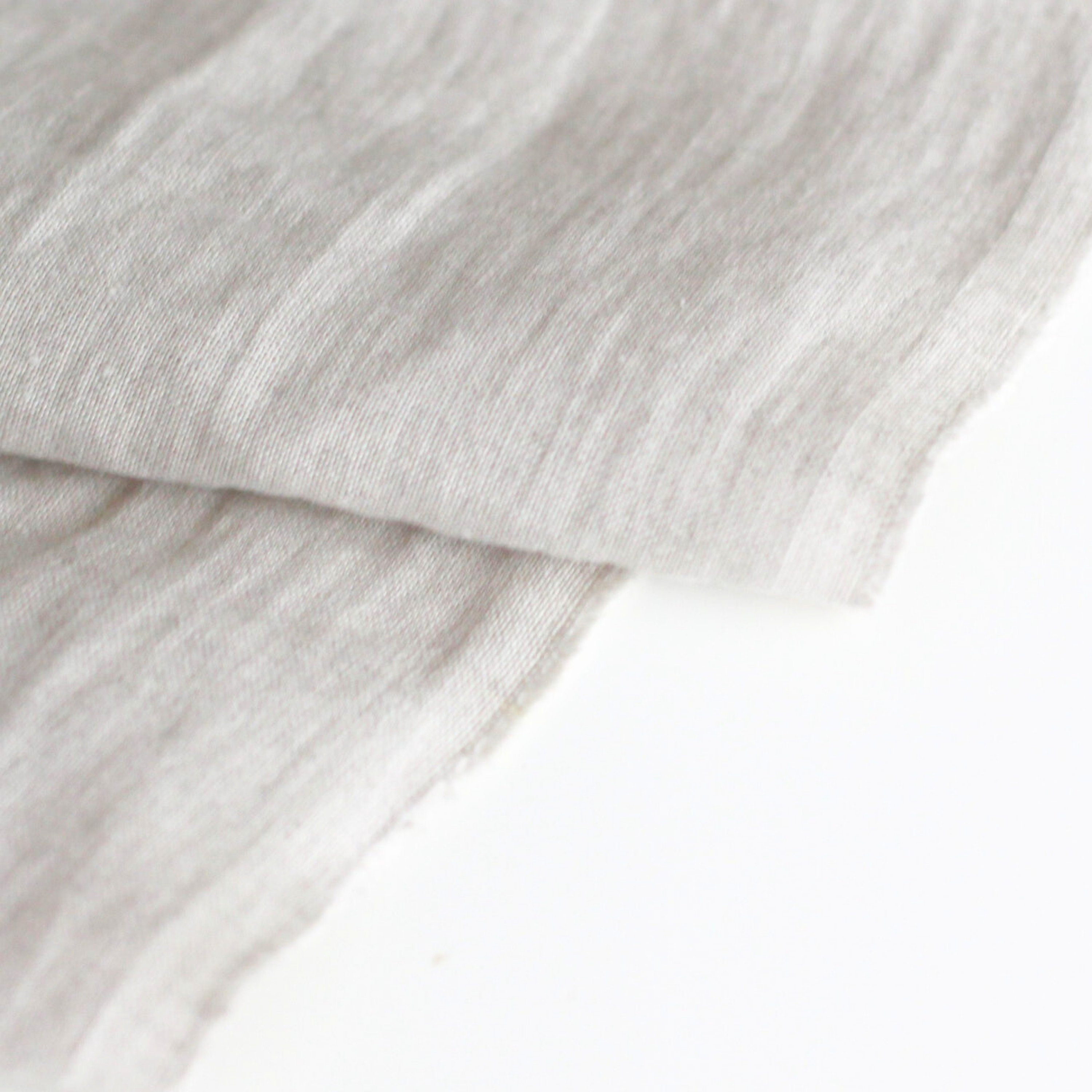 Handwoven Pure Linen Fabric: Greige 58