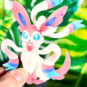 Sylveon Vinyl Sticker