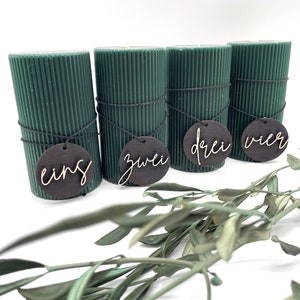 Advent wreath decoration, candle decoration Christmas, Christmas decoration, Advent wreath pendant set of 4