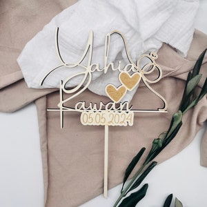 Caketopper wedding | Wedding cake | Cake decoration wedding