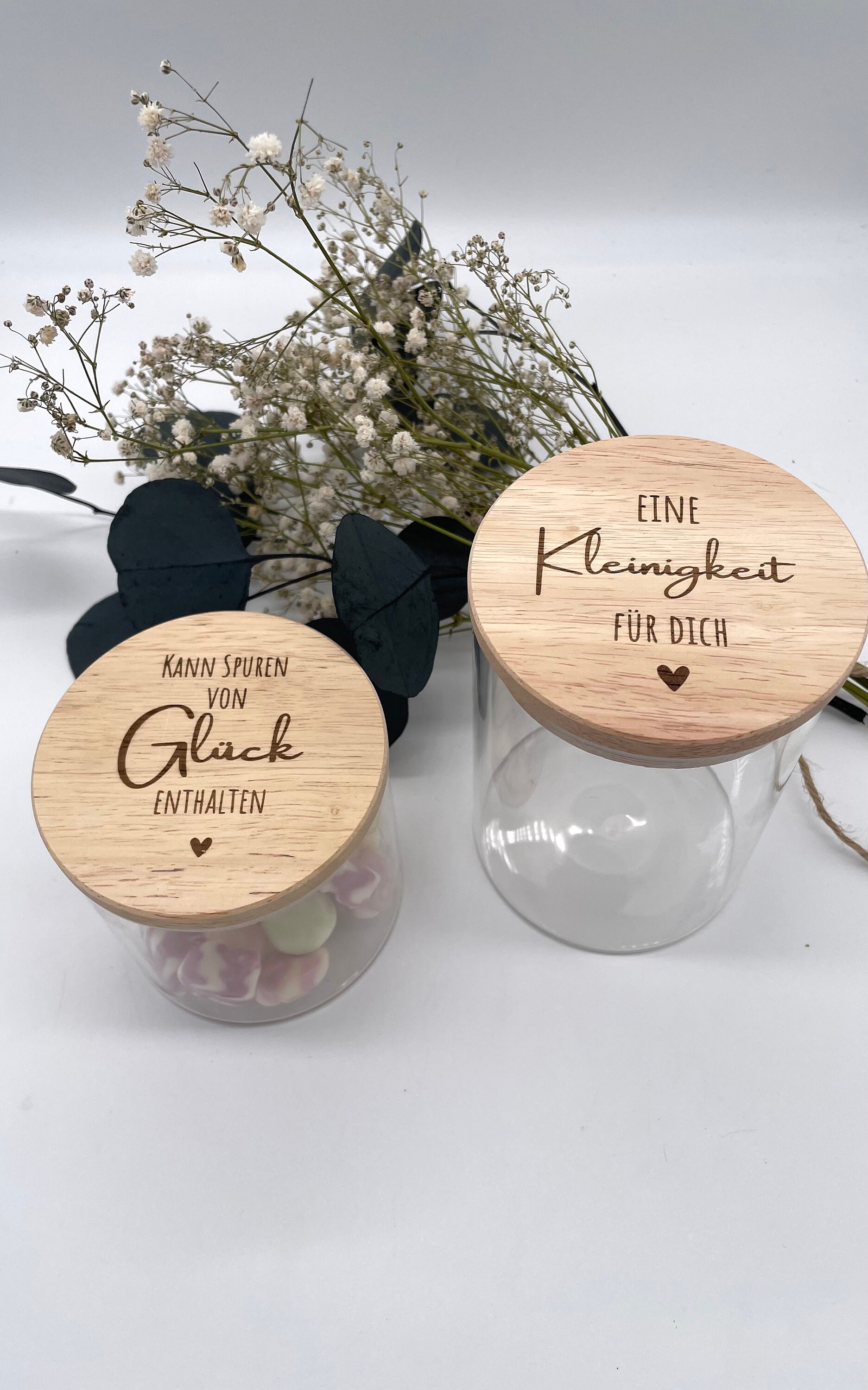 Grandora Vorratsglas Mit Graviertem Deckel - Geschenkidee Mit Spruch Für Besondere Momente