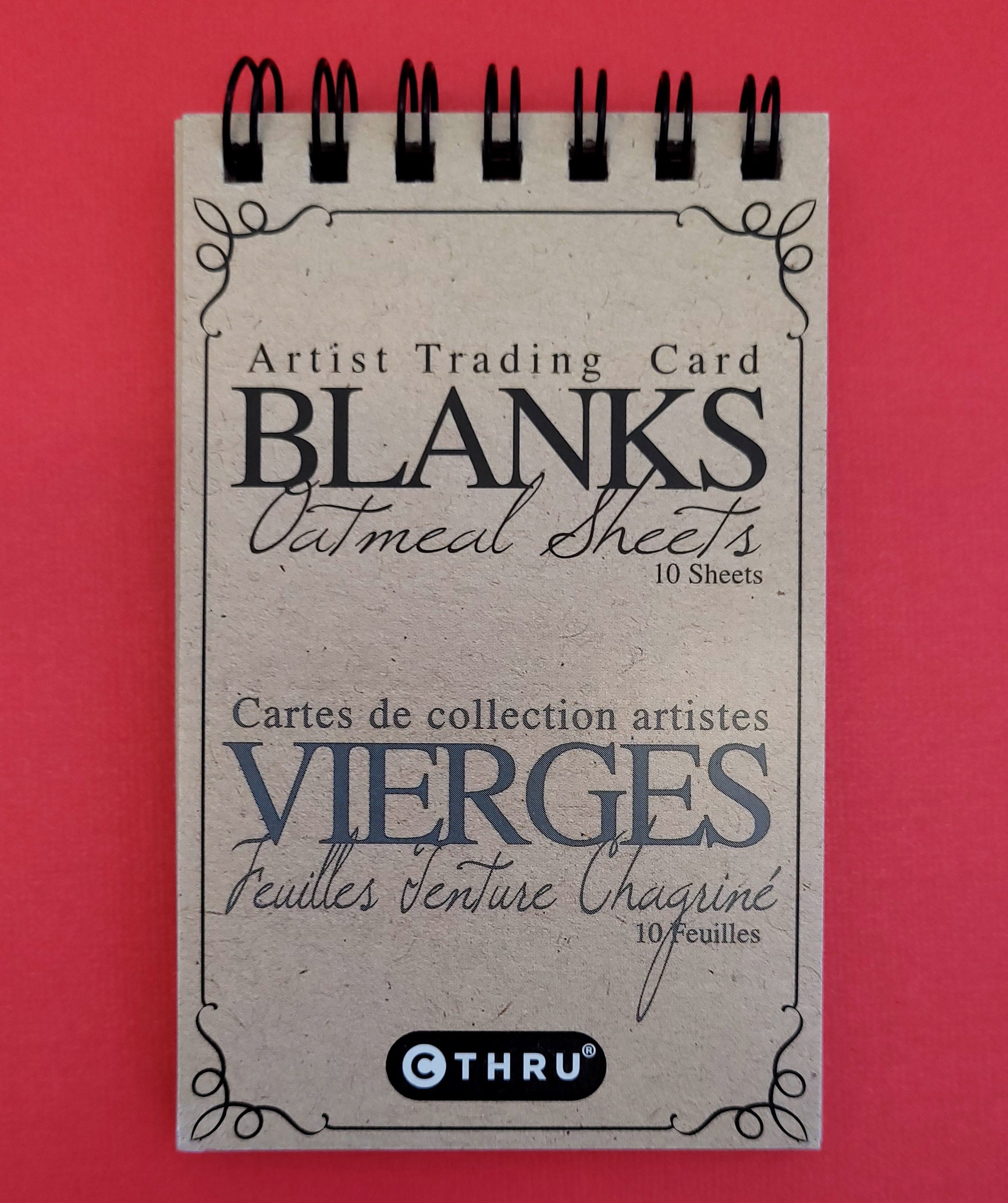 Artist Trading Card Blanks by Artc 10 Sheets Each in 4 Options You Pick