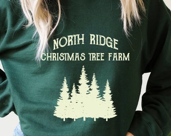 Christmas Sweatshirt, Christmas Tree Sweatshirt, Christmas Tree Farm Sweatshirt, Unisex Sweatshirt, Holiday Sweatshirt, Winter Sweatshirt