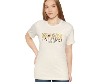 Palermo Shirt, Sicily Shirt, Sicilian Shirt, Italy Shirt, Italian Shirt, Amalfi Coast, Italy Travel Shirt, Mediterranean Shirt, Sicily Gift