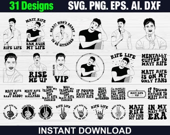 Mat Rifey Bundle Svg | Mat Rifey Bundle | Funny Trending Png | Mat Rifey Tour | Trending T-shirt | Mat Rifey Tumbler Wrap | Digital Download