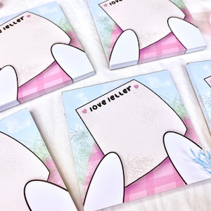Bloco de notas de carta de amor / seungmiscutestudio - Notizblock - bloco de notas - adesivos - Aufkleber - Journal Deco - Kalender Aufkleber - estacionário