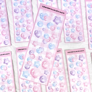 magische Blasenformen / seungmiscutestudio - Sticker - Aufkleber - Journal Deco - Kawaii Sticker - Kalender Aufkleber - Planner Sticker