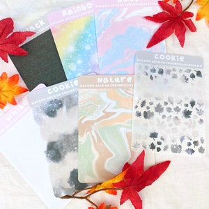 Herbstblätter Sticker / seungmiscutestudio - Aufkleber - Aufkleber - Journal Deco - Kawaii Sticker - Kalender Aufkleber - Planner Sticker