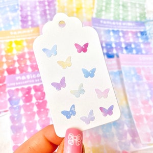 Schmetterling kleine Aufkleber / seungmiscutestudio - Aufkleber - Journal Deco - Kawaii Sticker - Kalender Aufkleber - Planner Sticker