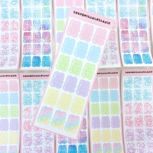Adesivo Gummy Bear / seungmiscutestudio - Adesivi - Aufkleber - Journal Deco - Adesivo Kawaii - Kalender Aufkleber - Adesivo Planner