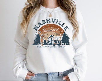 Nashville TN party design, Nashville Bachelorette, Nashville Trip, Nashville Sweatshirt, Nashville T-shirt