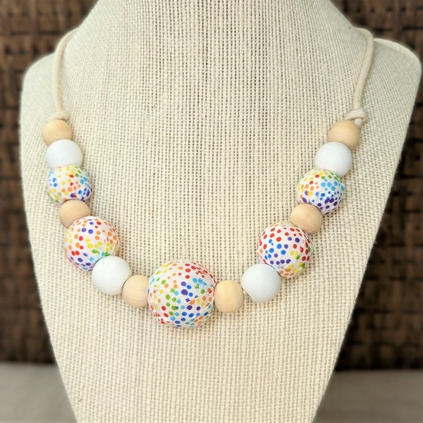 Fabric Covered Beads Etsy