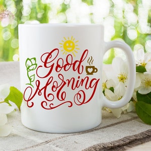 SVG FILES- Buenos días svg- café svg- amante del café