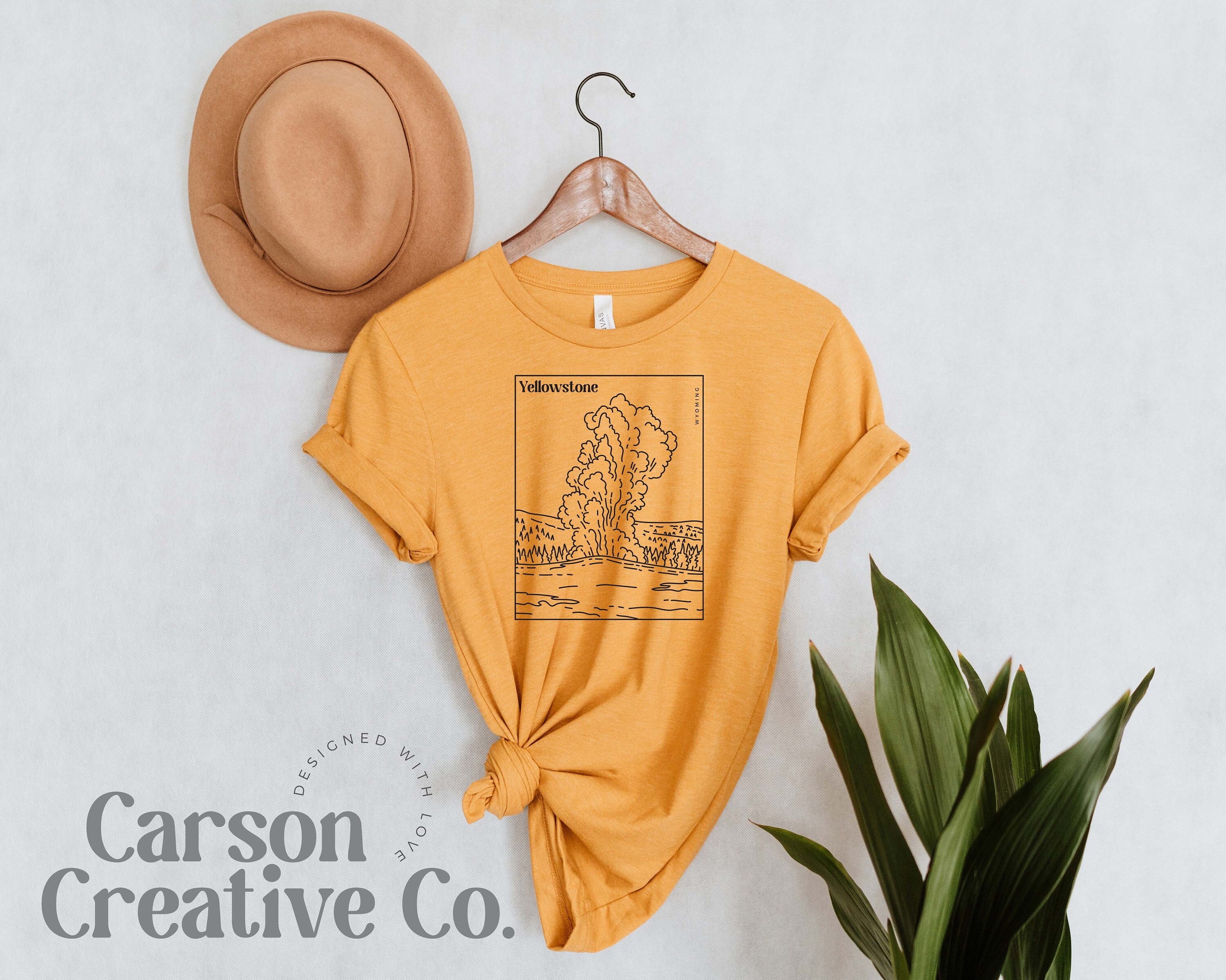 etsy yellowstone shirts