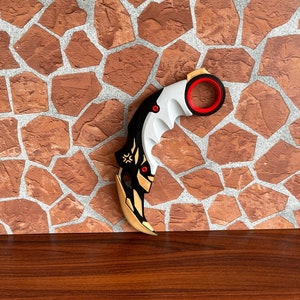 Valorant Champions Karambit | Champions Karambit | Valorant Knife | Valorant Cosplay | 3D printed