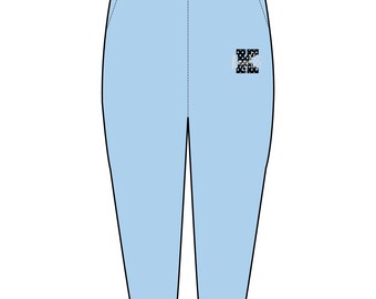 Unisex Garment-Dyed Fleece Sweatpants