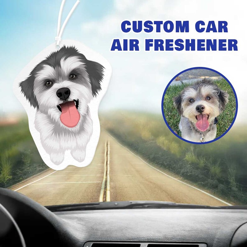 Custom Air Fresheners Hand Drawn, Car Air Fresheners, Personalized