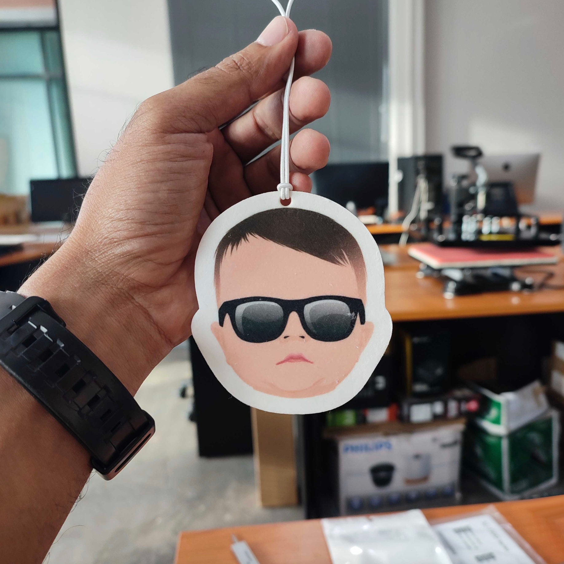 Custom Air Fresheners Hand Drawn, Car Air Fresheners, Personalized