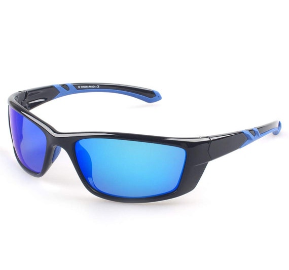 Polarized Sport Sunglasses Men Women Superlight Glasses with Zipper case--no Distortion and Board Vision