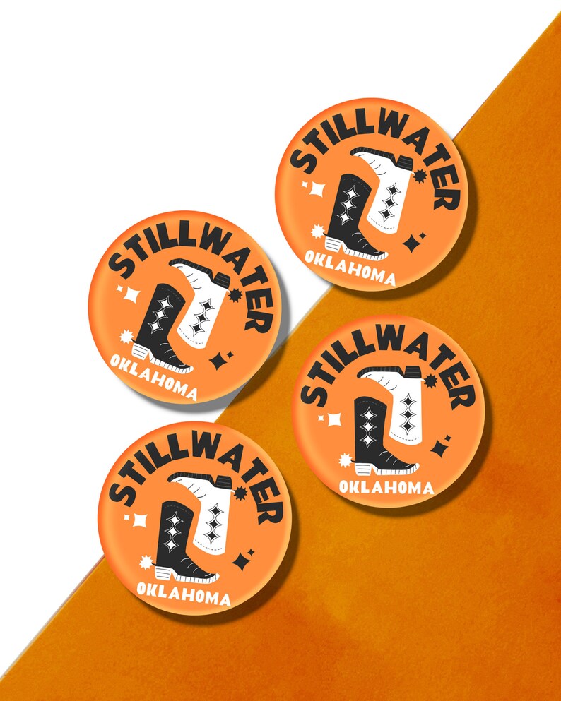 Stillwater, Oklahoma Acrylic Drink Coasters - Thumbnail 2