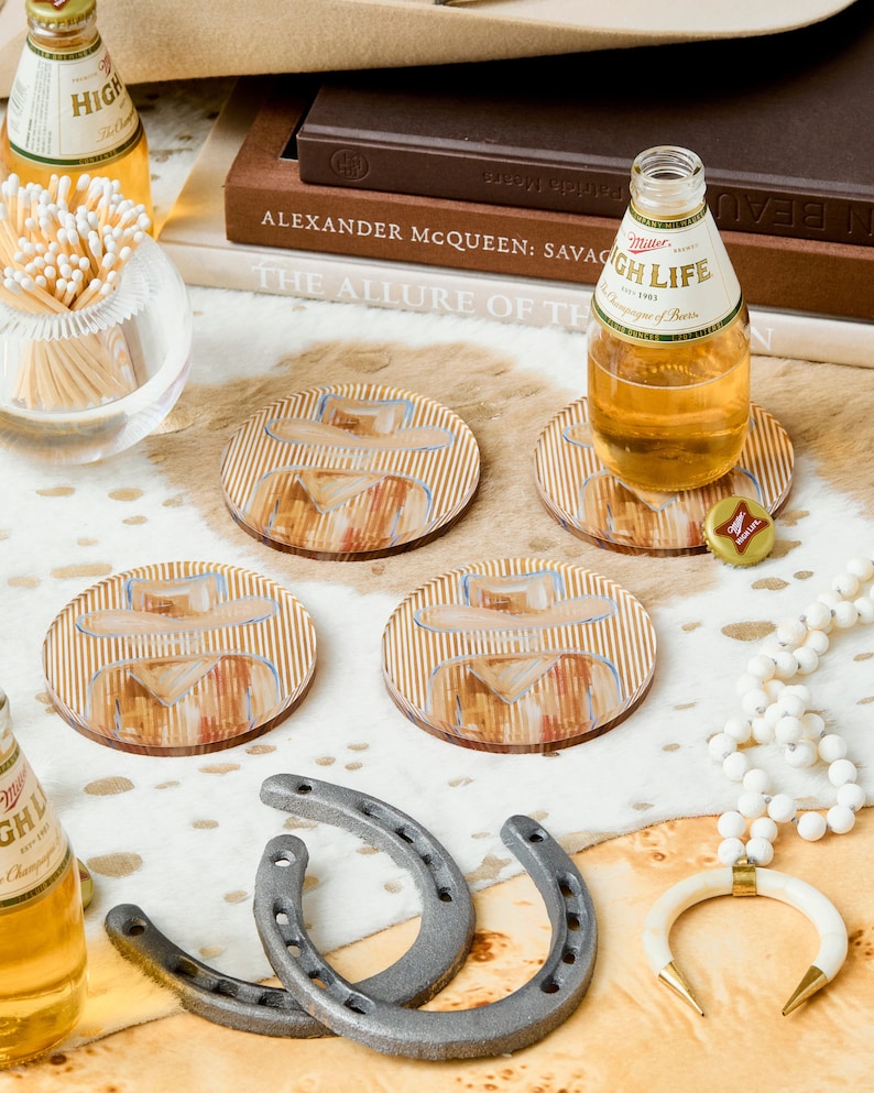 ShopTartByTaylor Acrylic Drink Coasters - Thumbnail 2