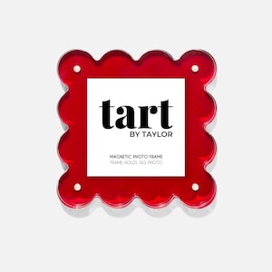 Red Mini Acrylic Picture Frame