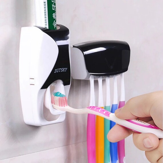 Wallmounted Toothpaste Vending Machine Dustfree Toothbrush Etsy