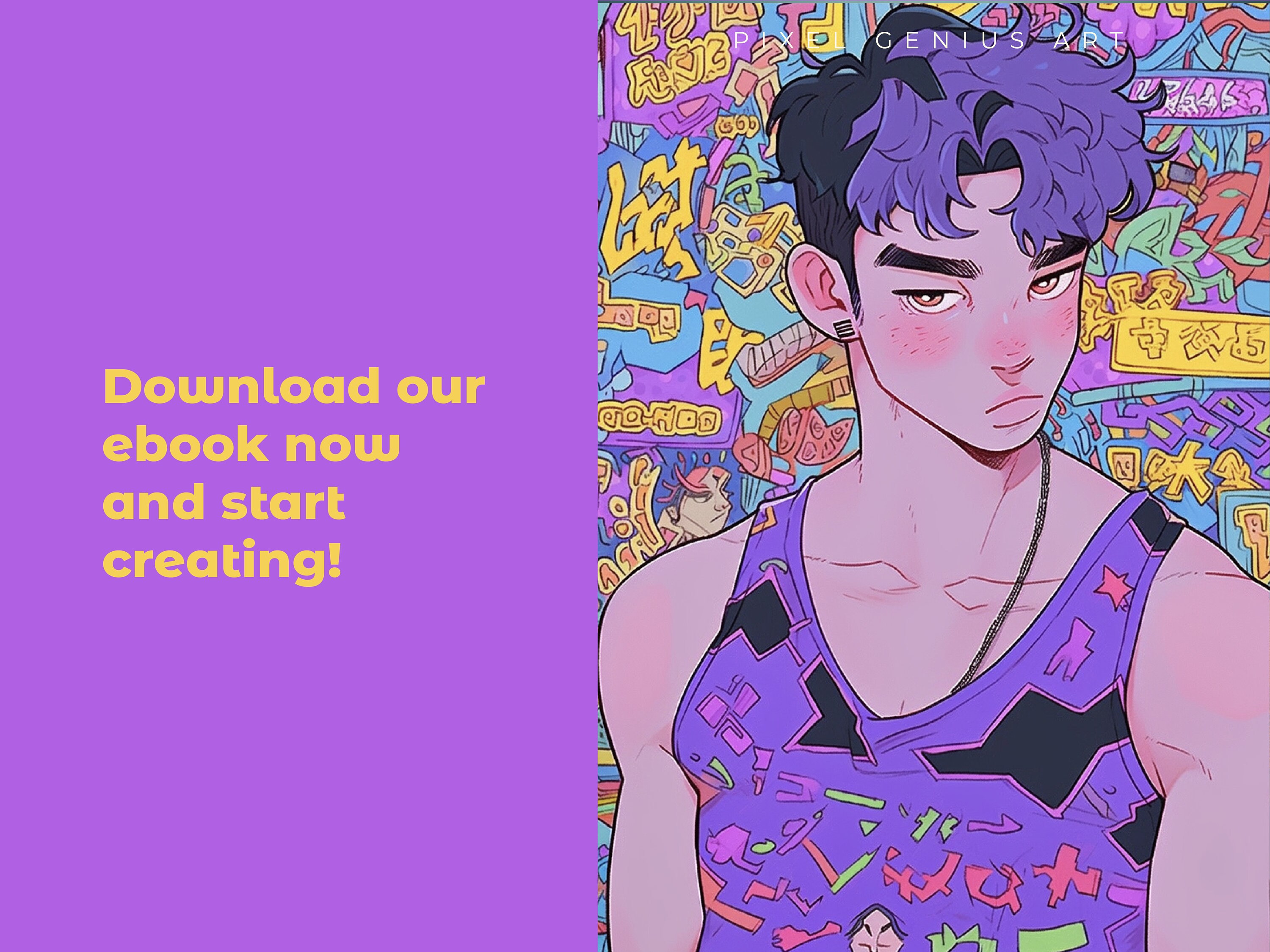 Ultimate Mixed Pattern Anime Character Midjourney Prompts for Artist ...