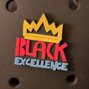Black Excellence Bogg Bit Bag Charms for Bogg Bag