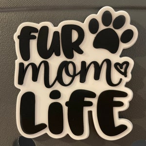 Fur Mom Bogg Bit Bag Charms for Bogg Bag
