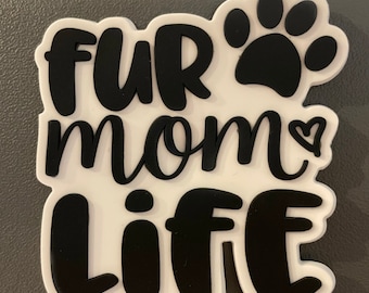 Fur Mom Bogg Bit Bag Charms for Bogg Bag