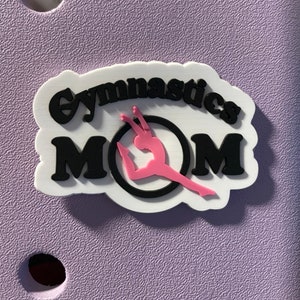 Gymnastics Mom Bogg Bit Bag Charms for Bogg Bag