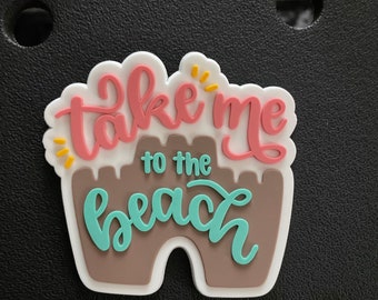 Take Me to the Beach Bogg Bit Bag Charms for Bogg Bag