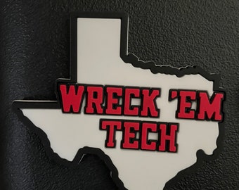 Texas Tech Red Raiders Double T "Stockings" Glass Ornament In Red – Red - Foto 4