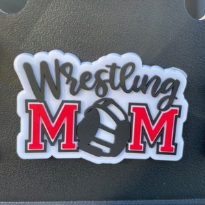 Wrestling Mom Bogg Bit Bag Charms for Bogg Bag