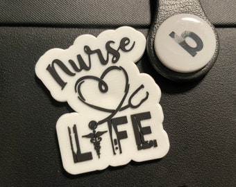 Nurse Life Bogg Bit Bag Charms for Bogg Bag